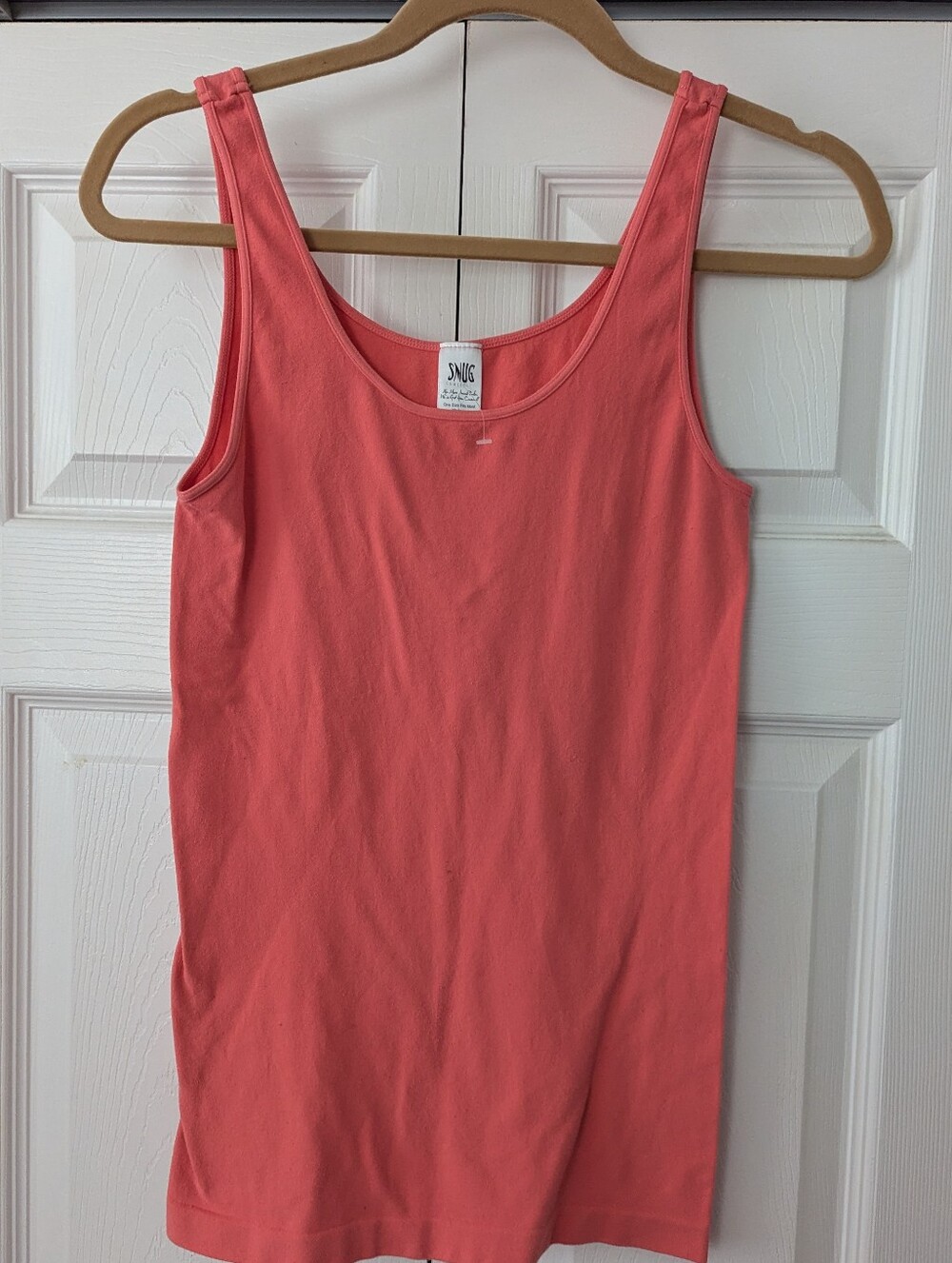 NWOT! ~SNUG~ SNUG BRAND APPAREL MELON SOFT STRETCHY TANK TOP-OS